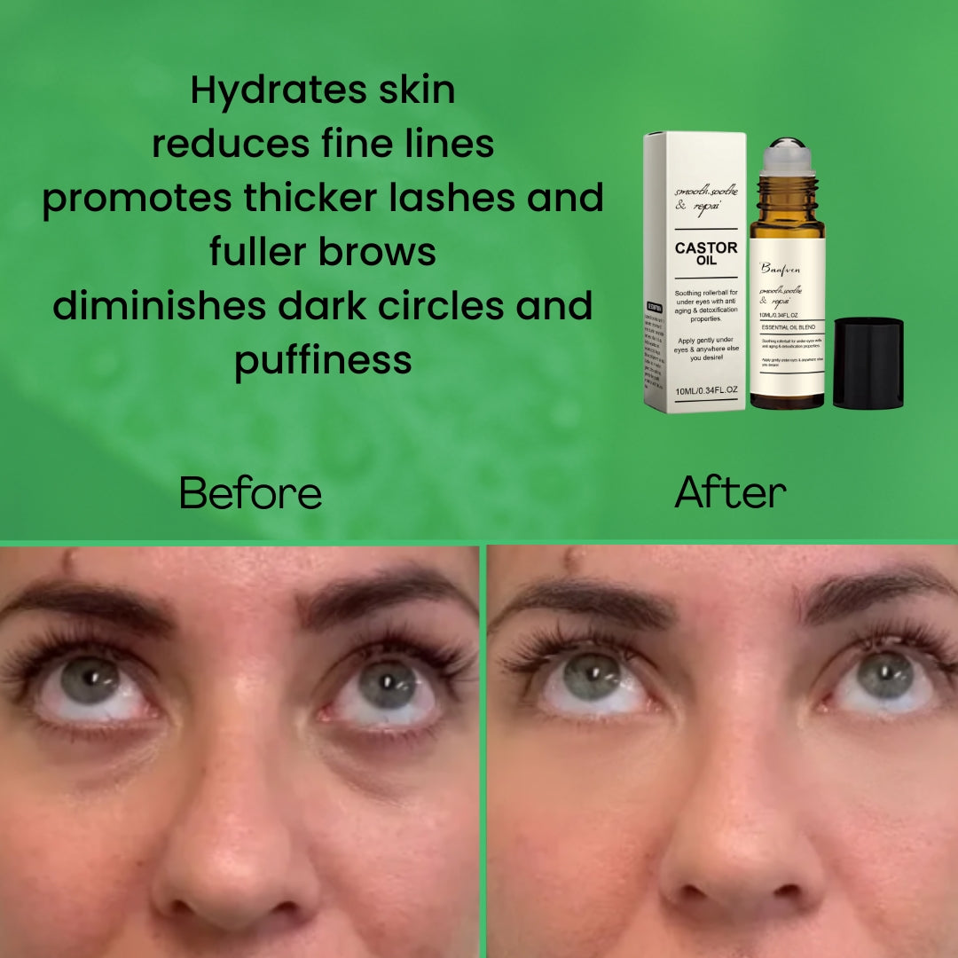 BubblPro Castor Oil - Wrinkles Dark Circles Beauty Rollerball