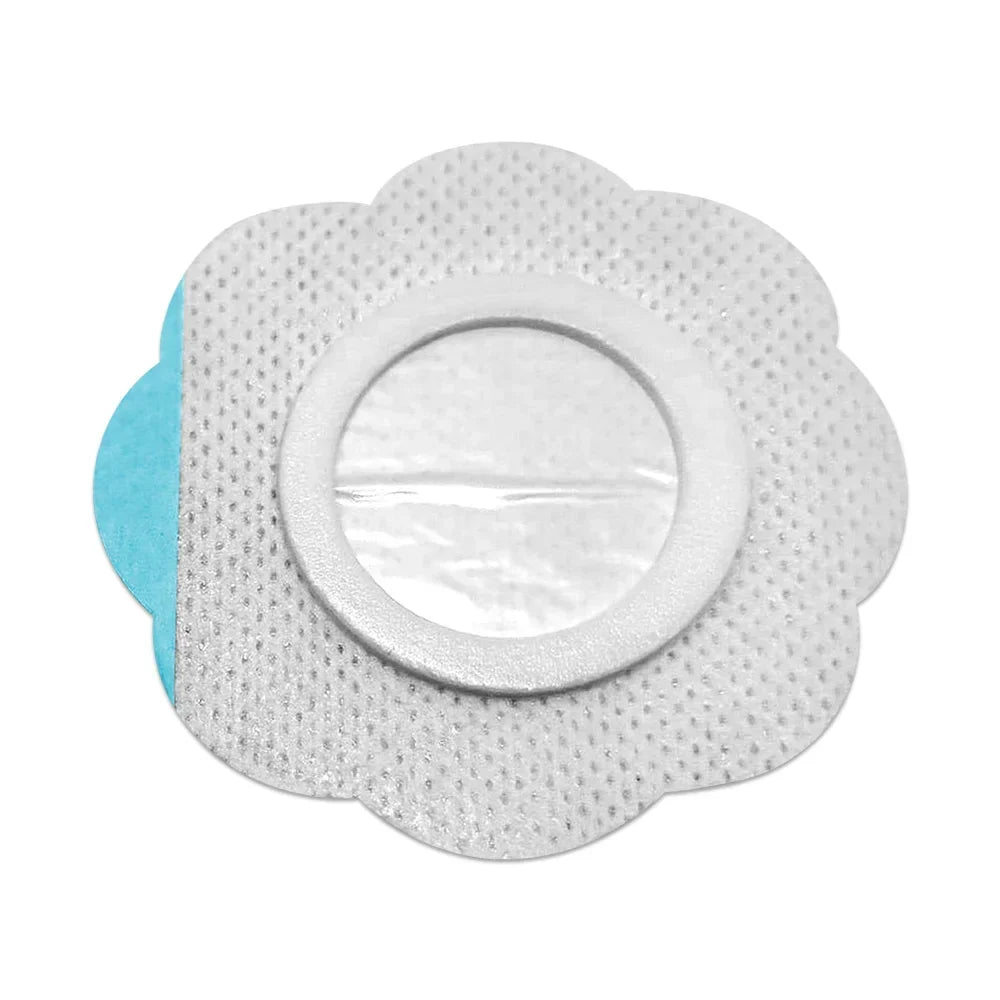 Castor Oil Belly Button Patches- Organic Cotton Self-Adhesive Pads