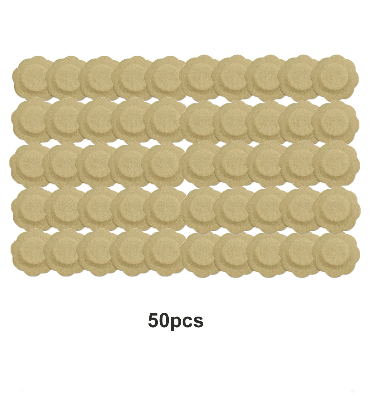 Castor Oil Belly Button Patches- Organic Cotton Self-Adhesive Pads
