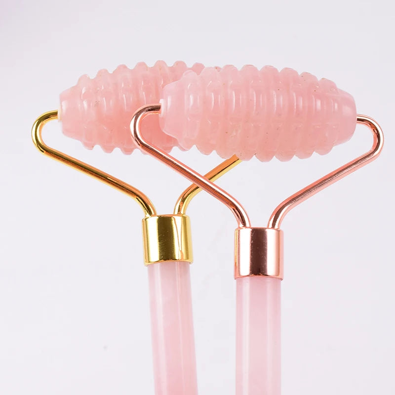Natural Rose Quartz Gua Sha Tool Massager