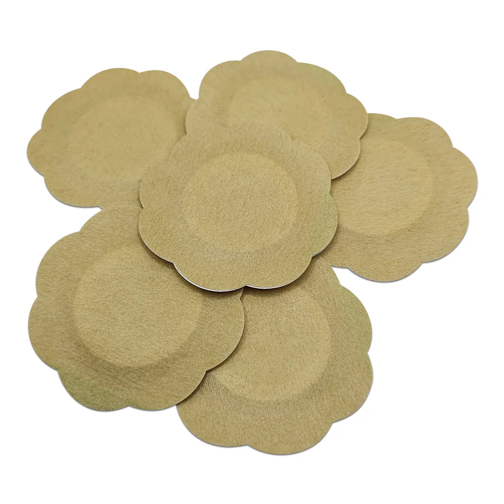 Castor Oil Belly Button Patches- Organic Cotton Self-Adhesive Pads