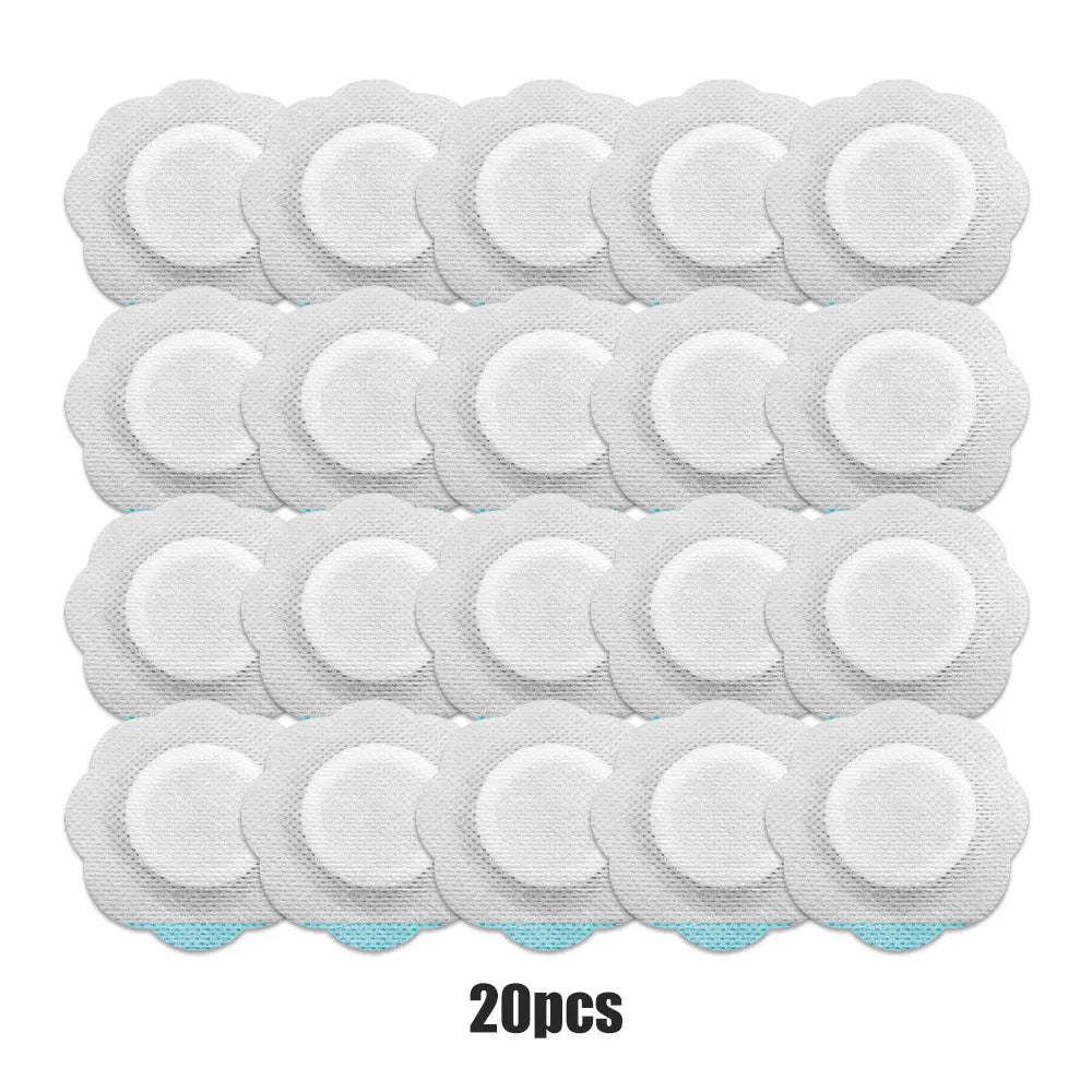 Castor Oil Belly Button Patches- Organic Cotton Self-Adhesive Pads