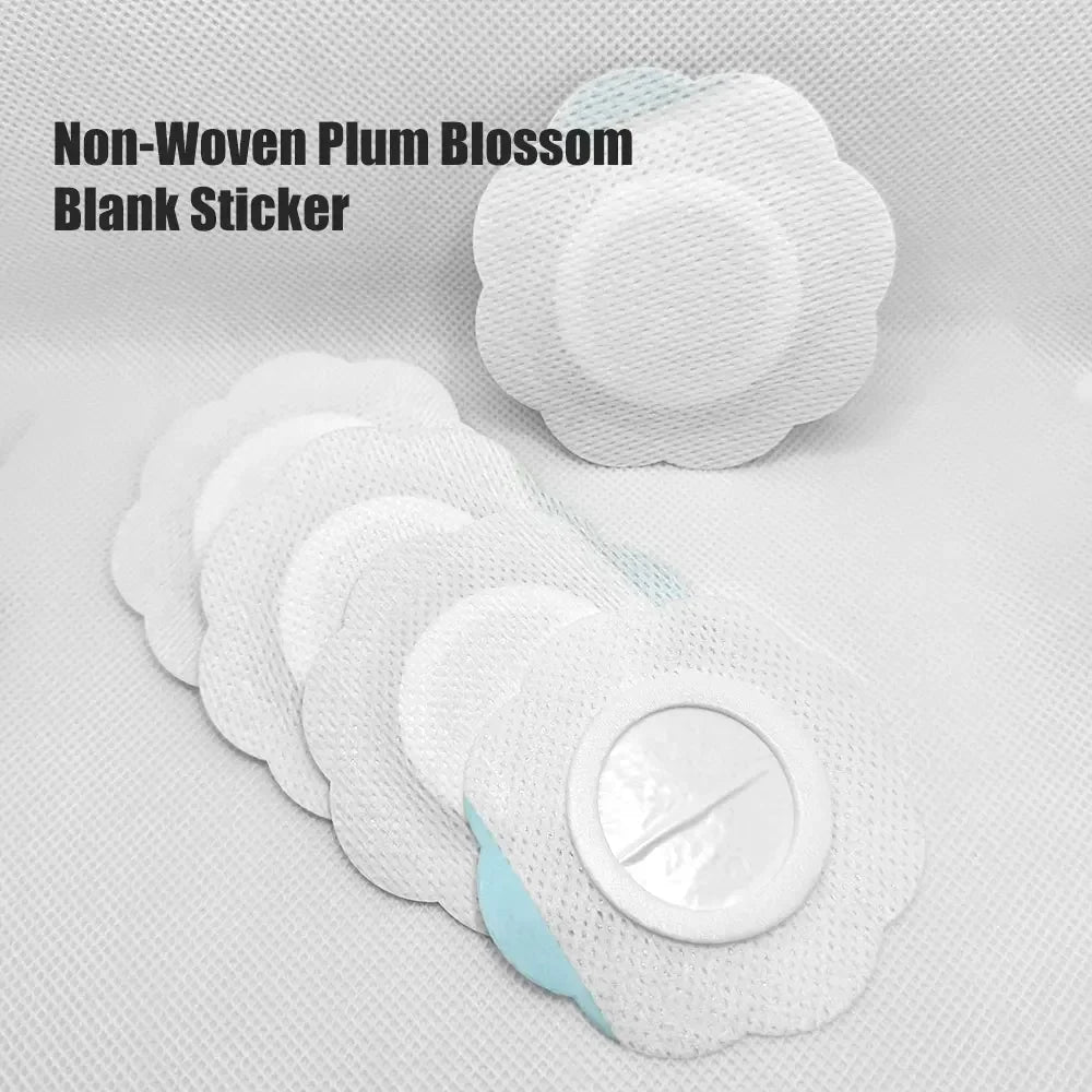 Castor Oil Belly Button Patches- Organic Cotton Self-Adhesive Pads