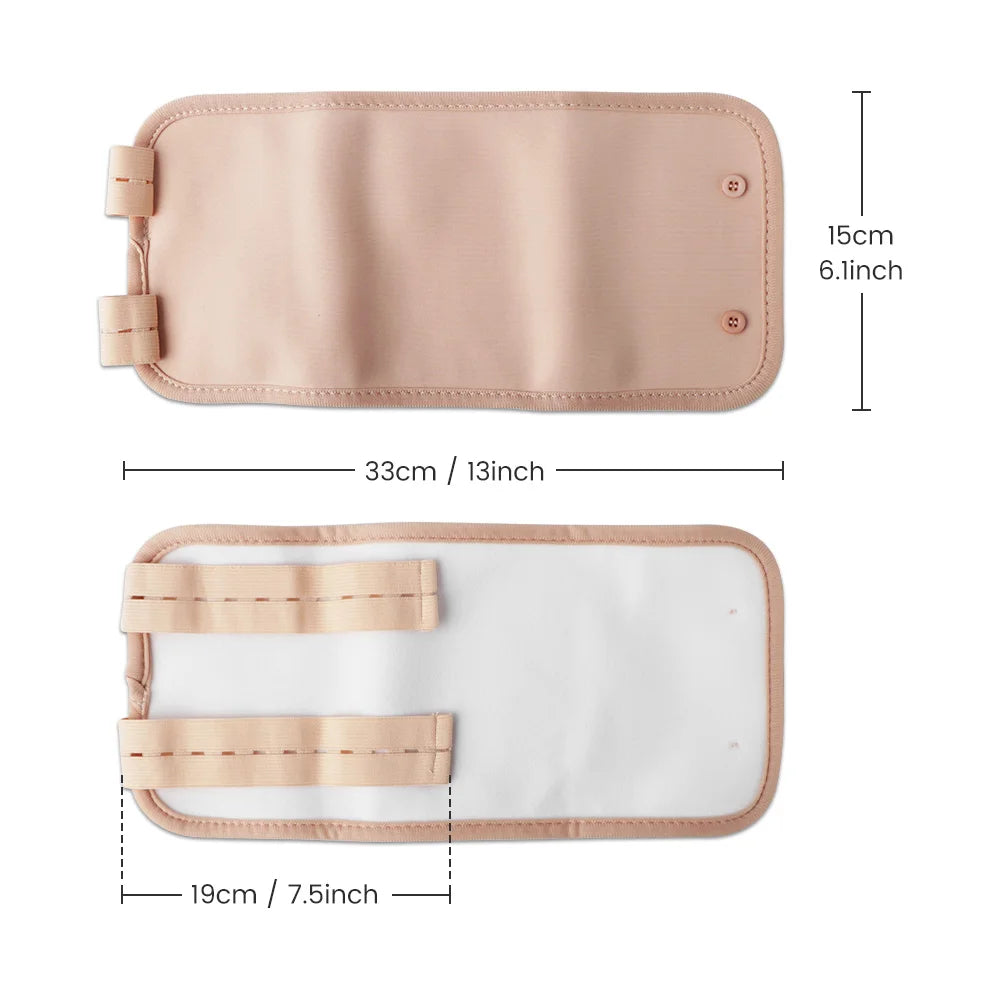 Castor Oil Pack Wrap Reusable Organic Cotton