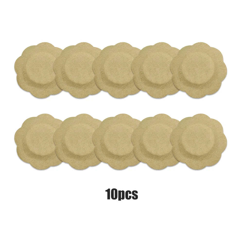 Castor Oil Belly Button Patches- Organic Cotton Self-Adhesive Pads