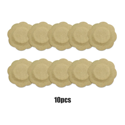 Castor Oil Belly Button Patches- Organic Cotton Self-Adhesive Pads