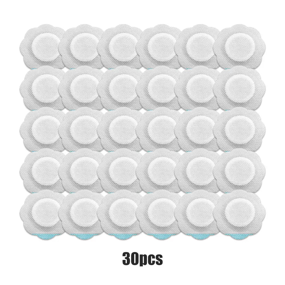 Castor Oil Belly Button Patches- Organic Cotton Self-Adhesive Pads