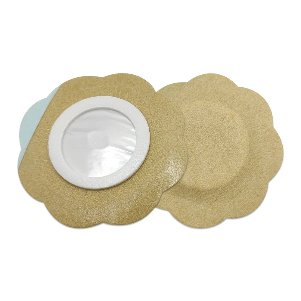 Castor Oil Belly Button Patches- Organic Cotton Self-Adhesive Pads