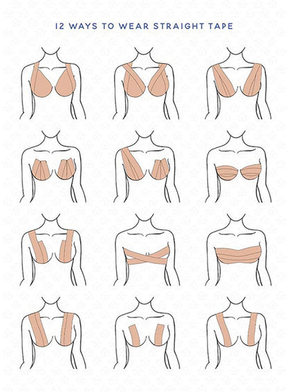 5m Lift Tape Bra + 10 Nipple Covers