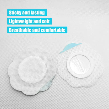 Castor Oil Belly Button Patches- Organic Cotton Self-Adhesive Pads